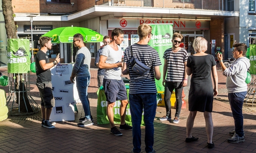 Die Grüne Jugend will auch in den Salzgitteraner Fußgängerzonen Mitmachaktionen starten. Symbolfoto: Grüne Jugend