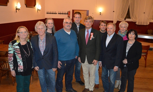 Der Rat der Gemeinde Veltheim (Ohe) für die Wahlperiode 2016-2021. Foto: Richert