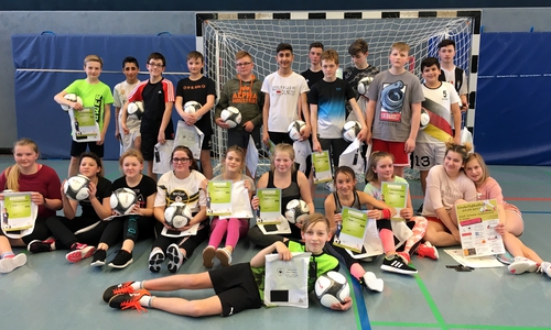 Die Schüler der 7a. Foto: Mark Busse