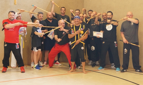 Etwa zwanzig begeisterte Sportler kamen zum Seminar. Foto: Martial Arts Group e.V. Wolfenbüttel
