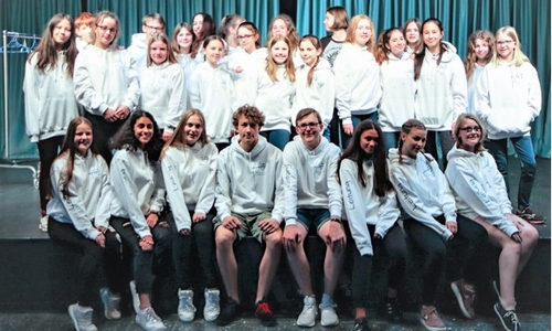 Die Musicalgruppe des Theodor-Heuß-Gymnasiums

Foto: THG