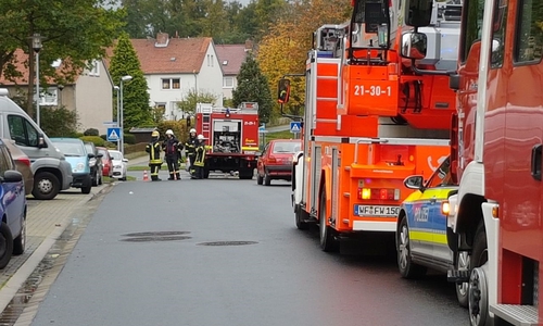 Ein angebranntes Essen sorgte für den Einsatz in der Ernst-Moritz-Arndt-Straße. Fotos: Feuerwehr Wolfenbüttel