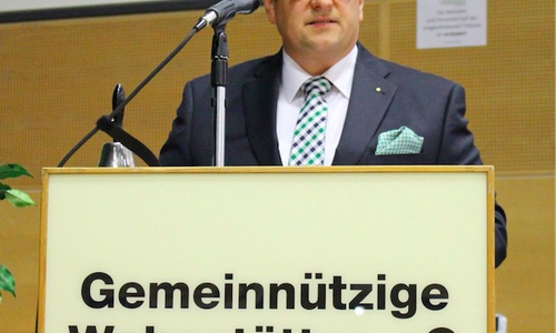 Das Bild zeigt den Vorstandsvorsitzenden der Gemeinnützige Wohnstätten eG Wolfenbüttel, Christoph Kowollik. Archivfoto: Max Förster