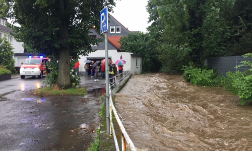 Die Feuerwehr war besonders in Vienenburg gefordert. Foto: Feuerwehr Goslar