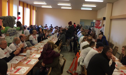 Etwa 300 Leute versuchen heute Leben zu retten. Fotos: Sandra Zecchino