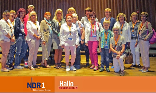 Wolfenbütteler Unternehmerfrauen im Handwerk zu Besuch im Landesfunkhaus. Foto: NDR