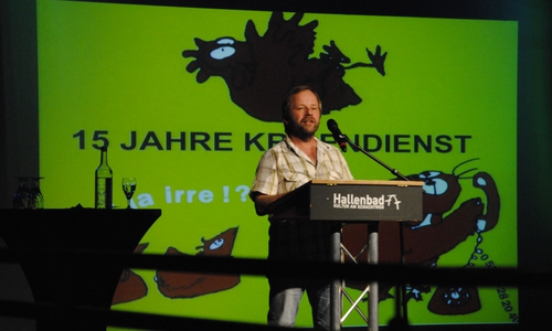 Manfred Grotzke, Mitarbeiter des AWO Psychiatriezentrums. Foto: Rüdiger Behrens
