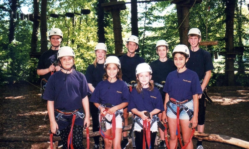 Für die Jugendfeuerwehr Heiningen ging es in den Kletterpark nach Thale. Foto: Feuerwehr Heiningen