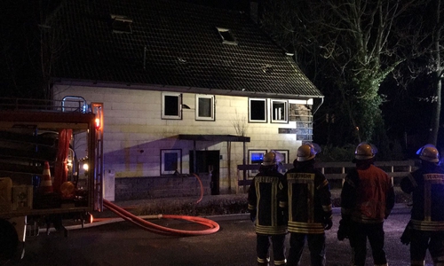In Groß Ilsede brannte ein leerstehendes Haus. Foto: aktuell24/bm