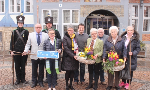 Die Ehrenamtlichen des Gärtnermuseums stellten das Jahrespogramm vor. Foto: Anke Donner 