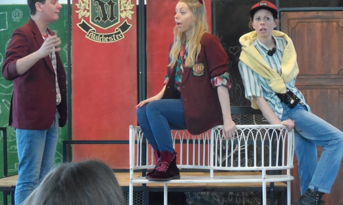 Das White Horse Theatre führte unter anderem das Stück Billy's Friend auf. Foto: Große Schule