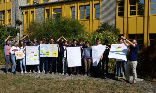 Präsentation des Projektes Carrotmob. Foto: THG