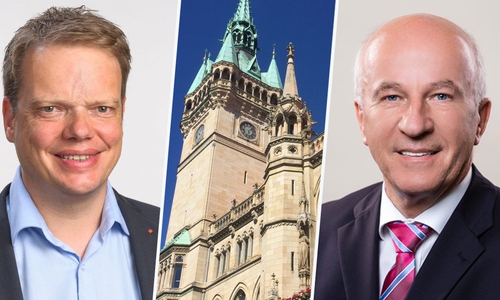 Christoph Bratmann (SPD) und Klaus Wendroth (CDU) ziehen an einem Strang. Fotos: SPD/Braumann/Küssner