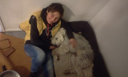 Caroline Wenk und ihr Mio. Foto: privat