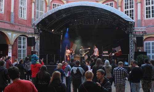 Zum sechsten Mal hieß es am Samstagabend „Exchange it“ und Bands der Wolfenbütteler Partnerstädte lieferten ein bunt gemischtes Konzert ab. Fotos: Anke Donner 