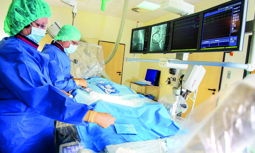 Im Herzkatheterlabor erfolgt die bestmögliche Versorgung von Infarkt-Patienten. Foto: Helios