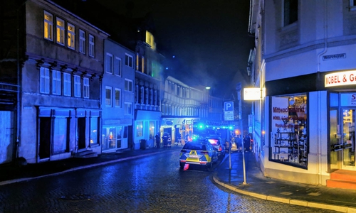 In Helmstedt brannte es in der Nacht zu Freitag. Foto: Alexander Weis