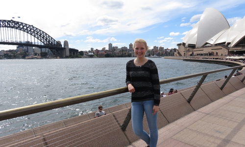 Ein halbes Jahr verbrachte die Wolfenbüttelerin Frederike Weigelt als AuPair in Canberra. Besuchte auch Sydney. Nun meldet sie sich aus der Ferne. Foto: Frederike Weigelt 