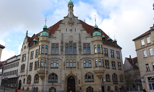 Das Rathaus in Helmstedt