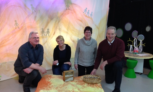 Von links: Jürgen Neuschulz, Annette Goslar, Bärbel Wöhler und Frank Oesterhelweg. Foto: Privat
