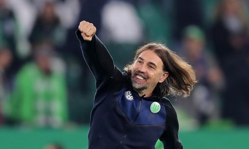 Martin Schmidt hatte Grund zur Freude. Foto: Agentur Hübner