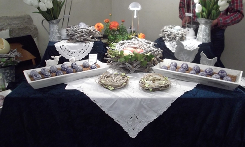 Ostereiermarkt im Schloss. Foto: Privat