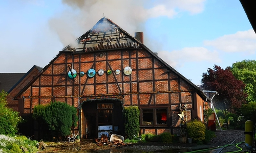 Über 90 Feuerwehrleute kämpfen zurzeit immer noch gegen die Flammen. Foto: aktuell24/Kr