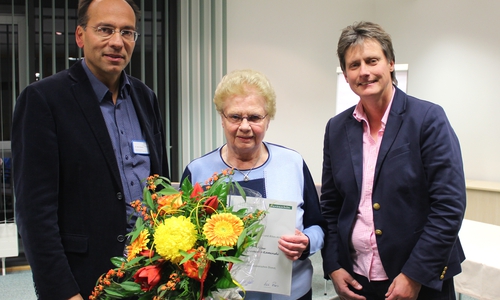 Dr. Akhil Chandra, Annemarie Kaminski und Christiane Bitter. Foto: Klinikum