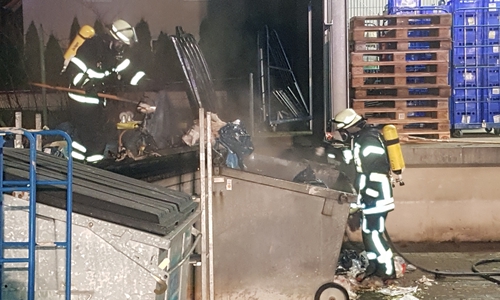 Die Feuerwehr konnte das Feuer schnell löschen. Fotos: Freiwillige Feuerwehr Sickte