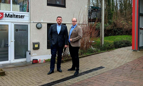Besuch der Malteser-Rettungswache in Wendhausen. Foto: Gemeinde Lehre