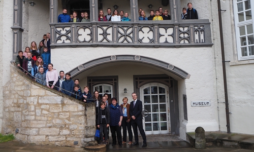 46 Mädchen und Jungen der Klassenstufen fünf bis zehn informierten sich beim Landkreis Gifhorn über Berufsmöglichkeiten in einer Kreisverwaltung.  Foto: Landkreis Gifhorn