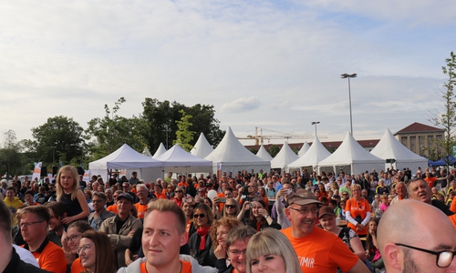 Ein vergangener "Walk4help" der United Kids Foundations. (Archivbild)