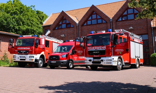 Der Fuhrpark der Feuerwehr Börßum kann besichtigt werden. Foto: Freiwillige Feuerwehr Börßum 