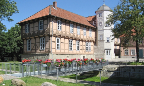 Das Hoffmann-von-Fallersleben-Museum im Schloss Fallersleben. Foto: Hoffmann-von-Fallersleben-Museum