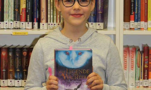  Mia Gradewald gewann den Schulvorentscheid.