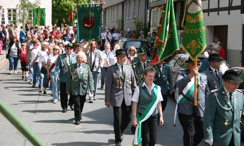 Der Umzug bot wieder ein buntes Bild. Fotos: P. Illner