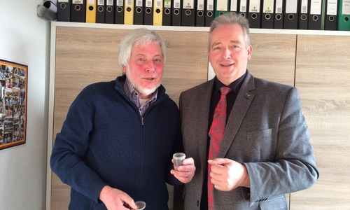 Reinhard Voges (li.) und Frank Oesterhelweg. Foto: CDU