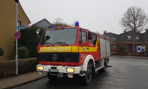 Die Feuerwehr wurde zur Beseitigung einer Ölspur gerufen, Foto: Feuerwehr