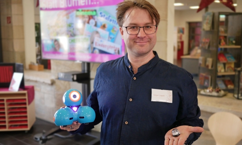 Holger Liepelt betreut die Veranstaltung. Foto: Stadt Wolfenbüttel