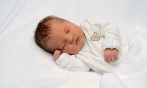 Willkommen: Leo Matti Joanovits. Foto: Babysmile24.de