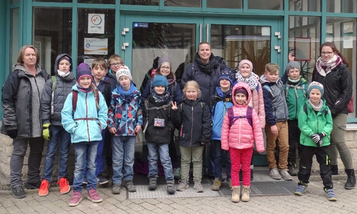 Tapfer trotzten die Kinder und Erzieher aus der Kita Fümmelse dem Wetter in Braunlage. Foto: Kita Fümmelse
