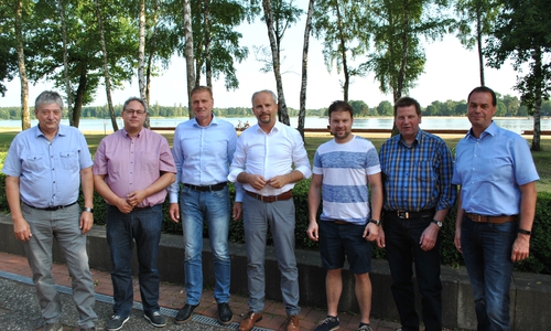 Olaf Nehmke, Axel Hawellek, Karsten Jähnke, Thorsten Meyer, Sebastian Notbom, Kurt Gilhaus, Karsten Keller. Foto: Kreishandwerkerschaft Region Braunschweig-Gifhorn