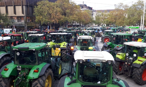Aus mehreren Fraktionen der Landesregierung äußert sich Unmut über manche Protestformen der Bauern. Symbolfoto: regionalHeute.de