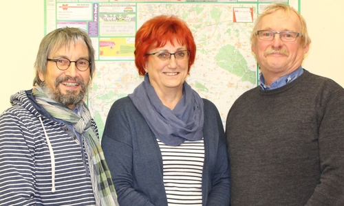 Mitglieder des Cremlinger Schulausschusses: Diethelm Krause-Hotopp (Grüne), Ute Baars (SPD und Vorsitzende des Ausschusses) und Burkhard Wittberg (SPD). Foto: Privat