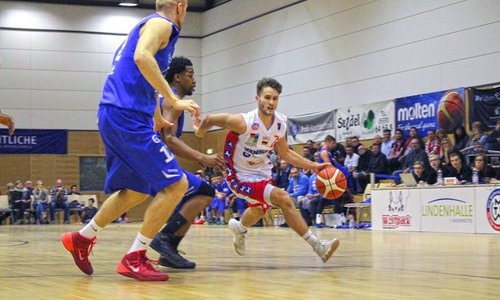 Klasse Vorstellung gegen den RSV: Constantin Ebert. Foto: Maschauer
