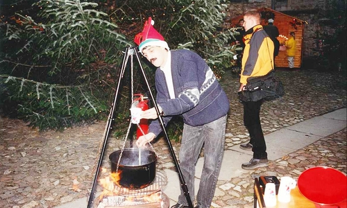 Advent im Schloss 1998. Foto: Stadt Wolfsburg