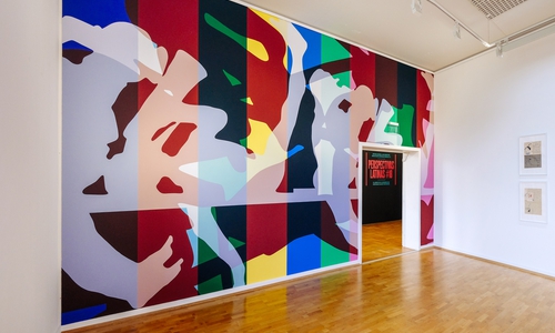 Foto: rturo Herrera "Track & Field I" 2018 © Arturo Herrera, Foto: Janina Snatzke
