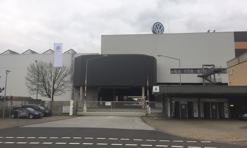 Der Volkswagen-Standort in Braunschweig. Archivbild