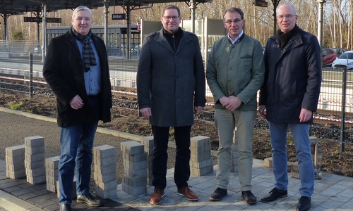 Auf dem Bild zu sehen sind von links: Oliver Ganzauer, Marcus Bosse, Karsten Bötel, Marc Lohmann. 

