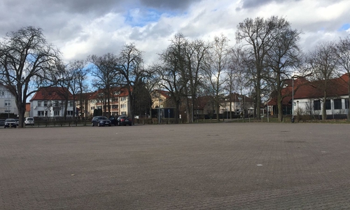 Rund 100 Aussteller werden hier vom 28. April bis zum 1. Mai erwartet. Foto: Bernd Dukiewitz